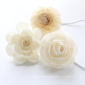 crazy selling artificial sola wood rose flower for aroma diffuser